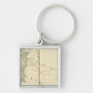 Asiatic Russia, Asia 41 Keychain