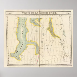 Asiatic Russia, Asia 6 Poster
