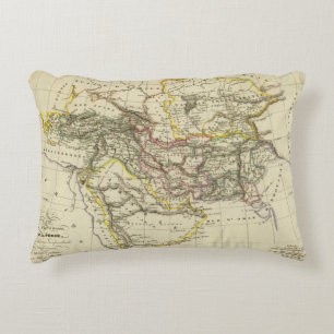 Asiatic Turkey, Persia, Afghanistan Accent Pillow