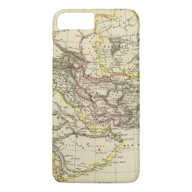 Asiatic Turkey, Persia, Afghanistan Case-Mate iPhone Case (Back)
