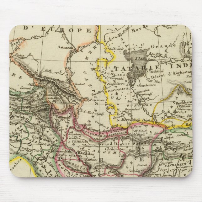 Asiatic Turkey, Persia, Afghanistan Mouse Pad (Front)