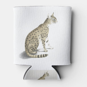 Asiatic Wildcat Happy Birthday Asian Steppe Wild Can Cooler