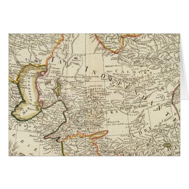 Asie centrale (Devant horizontal)