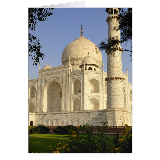 Asie, Inde, Uttar Pradesh, Agra. Le Taj (Devant)