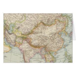 Asien - Carte de l'Asie