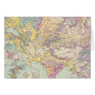 Asien u Europa - Atlas Map of Asia and Europe