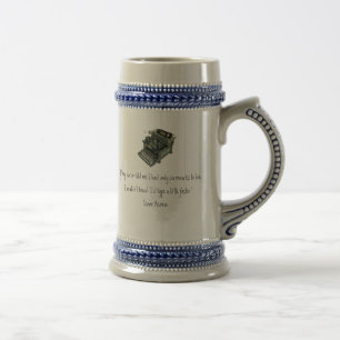 Asimov "If my doctor told me I had only six... Beer Stein