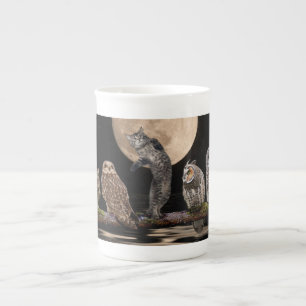 Asio dancing with the owls bone china mug