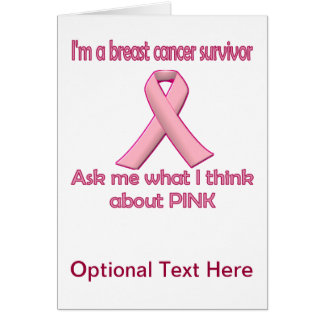 Ask a breast cancer survivor about pink!