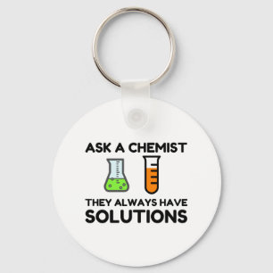 Ask A Chemist Keychain