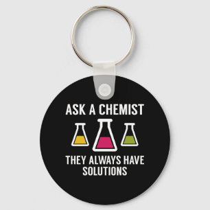 Ask A Chemist Keychain