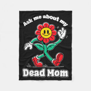 Ask About Government Agencyd Mom Mothers Day Fleece Blanket