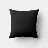 "Ask, and it shall be given" Throw Pillow (Back)