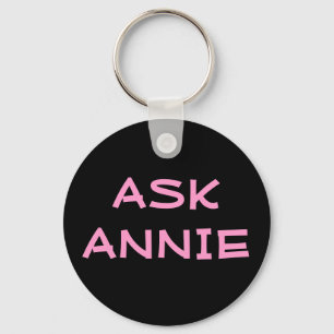 Ask Annie Keychain