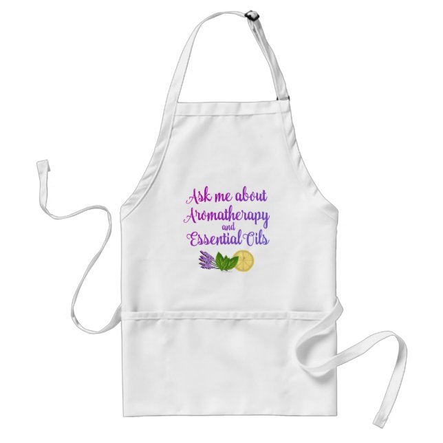 Ask me about Aromatherapy Essential Oils Business Standard Apron (Front)