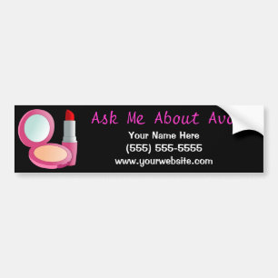 Ask Me About Avon Bumper Sticker