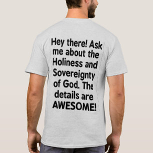 Ask me about God - shirt