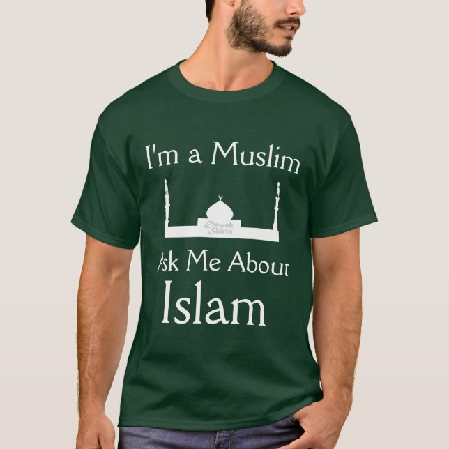 Ask Me About Islam T-Shirt (Front)