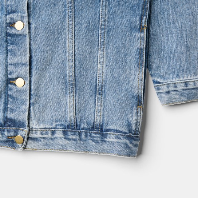 Ask me about Jesus - trust me Denim Jacket (Bottom)