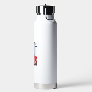 Ask Me About Jesus Vintage Christian Shirt Design Water Bottle