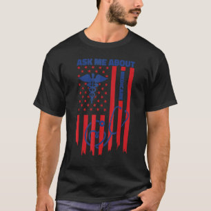 Ask Me About Medicare Health Insurance Consultant T-Shirt