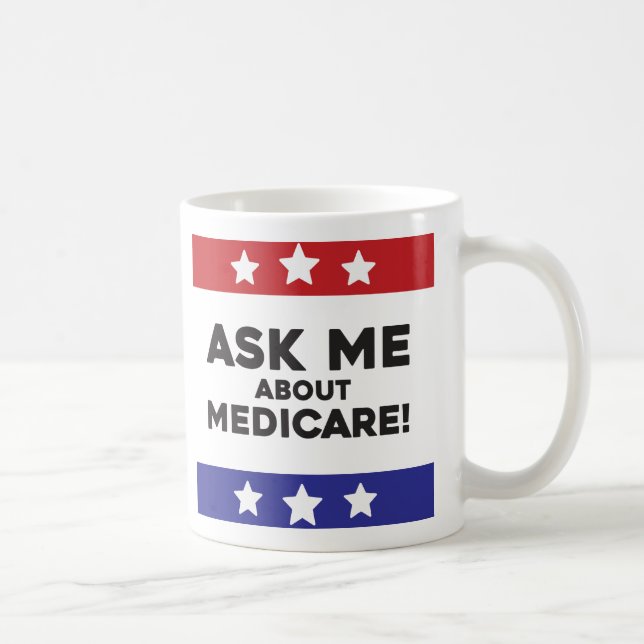 Ask Me About Medicare Mug (Droite)