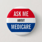 Ask Me About Medicare - Red White Blue Marketing