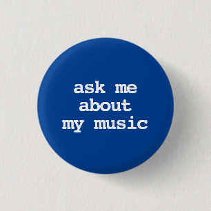 ask me about my music typography Button