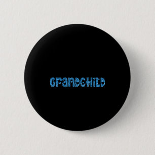 Ask Me About My New Granhild Blue Faux Glitter _1  2 Inch Round Button