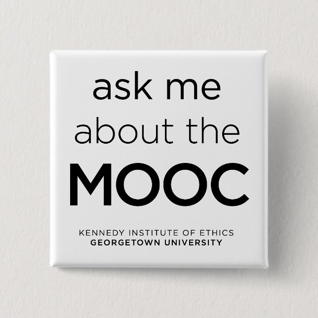 "Ask me about the MOOC" Button (Front)