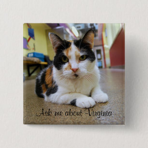 Ask Me About Virginia Button