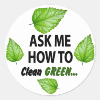 Ask Me How Classic Round Sticker