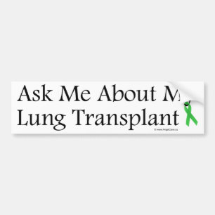 Ask Me Lung Bumper Sticker