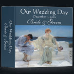 Ask Me No More by Alma Tadema Wedding Binder<br><div class="desc">Beautiful wedding binder to keep all of your wedding ideas organized and then use for your wedding photo album and memories after your big day! To change the background colour, font or binder size, click "customize it." Ask Me No More (1906). Artist: Sir Lawrence Alma-Tadema (1836-1912). Ask Me No More...</div>