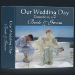 Ask Me No More by Alma Tadema Wedding Binder<br><div class="desc">Beautiful wedding binder to keep all of your wedding ideas organized and then use for your wedding photo album and memories after your big day! To change the background colour, font or binder size, click "customize it." Ask Me No More (1906). Artist: Sir Lawrence Alma-Tadema (1836-1912). Ask Me No More...</div>