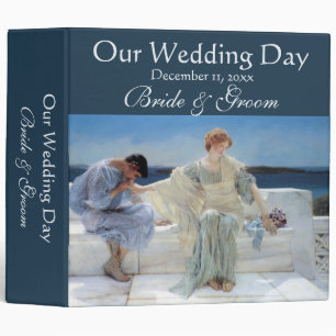 Ask Me No More by Alma Tadema Wedding Binder