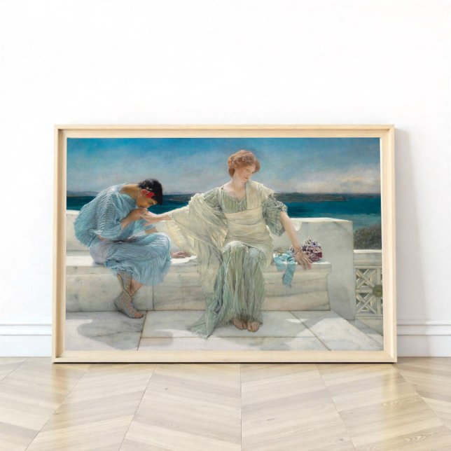 Ask me no more, Lawrence Alma-Tadema Poster (Creator Uploaded)