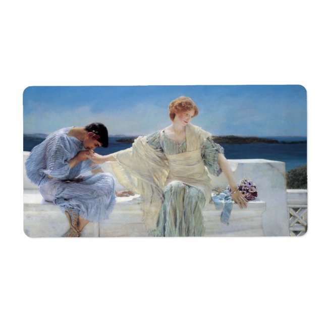 Ask Me No More par Sir Lawrence Alma Tadema (Devant)