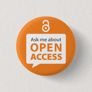 Ask Me OA Badge 1 Inch Round Button
