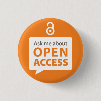 Ask Me OA Badge 1 Inch Round Button