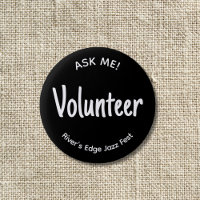 Ask Me Volunteer Badge