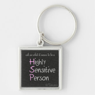 Ask me what it means to be HSP Keychain