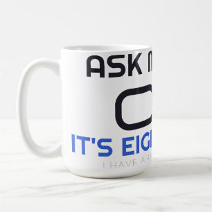 Ask Me Why It's Eight Nights Hanukkah Nerd Mug