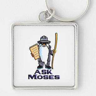 Ask Moses Keychain