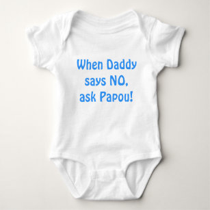 Ask Papou! Baby Bodysuit