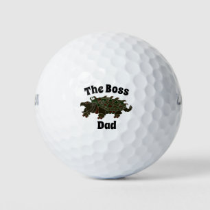 Ask the Boss Dad Alligator Snapping Turtle Golf Balls