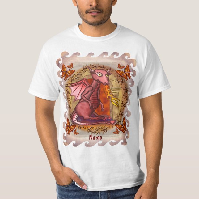 Ask The Dragon  T-Shirt (Front)