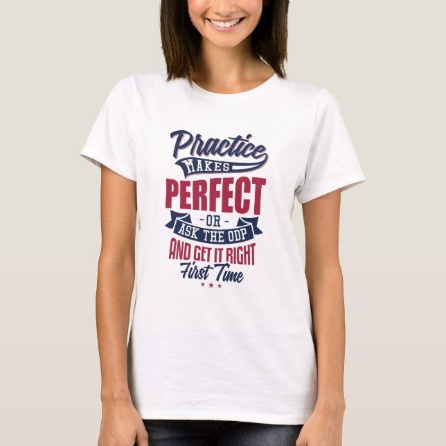Ask the ODP Novelty T-Shirt (Front)
