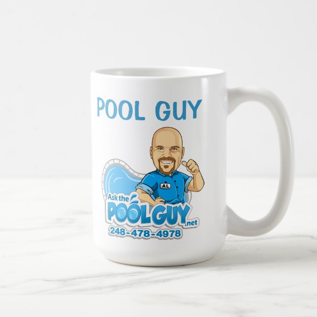 Ask the Pool Guy Mug (Right)