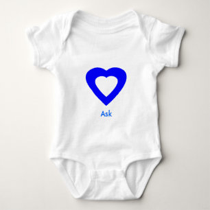 Ask - ! UCreate Ask jGibney Zazzle Baby Bodysuit